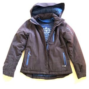 Ariat Puffer Jacket Brown/Blue
